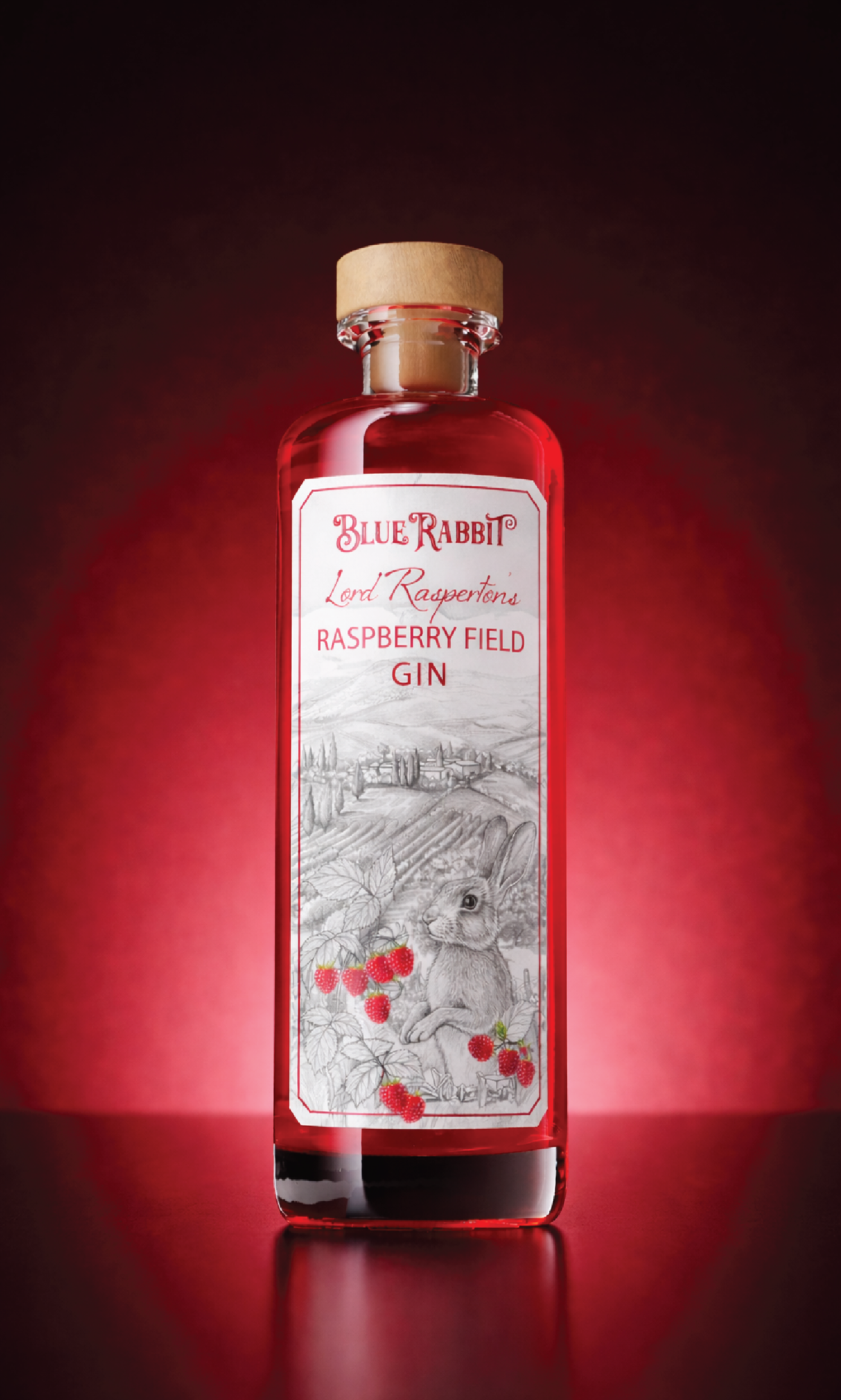 Lord Rasperton's Raspberry Field Gin 700ml