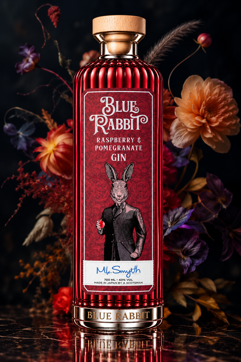 Raspberry & Pomegranate Gin 700ml